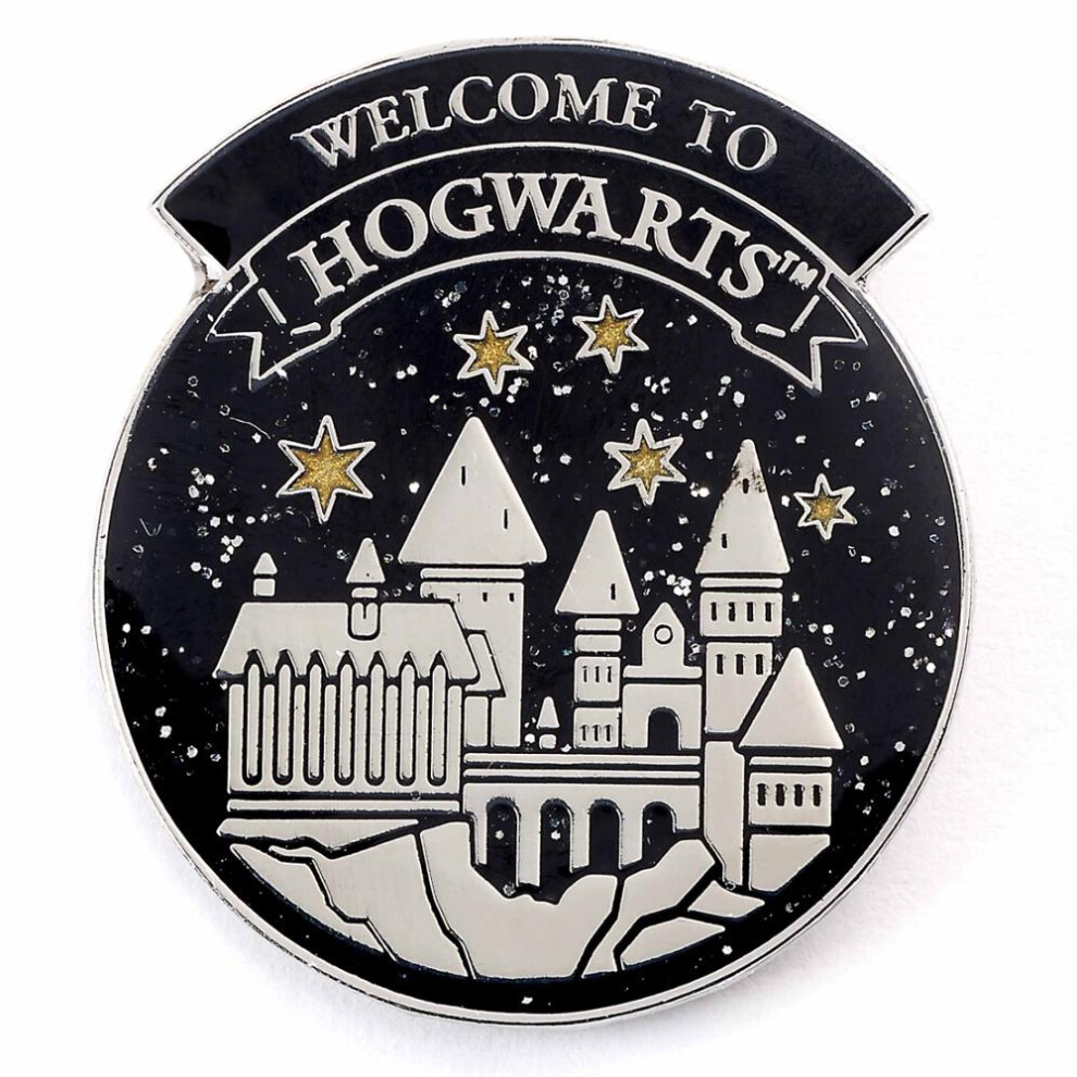 Harry Potter Blue Hogwarts Castle Badge