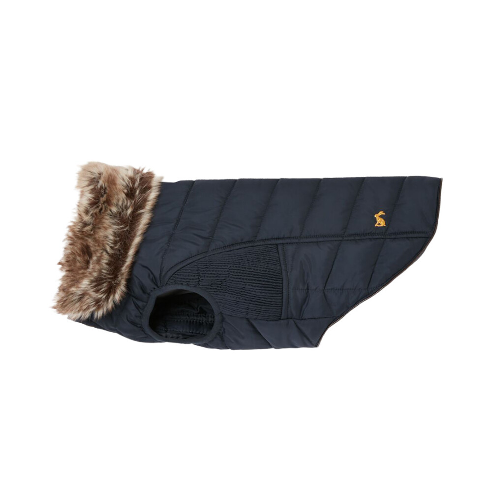 (M, Navy) Joules Cherington Dog Coat