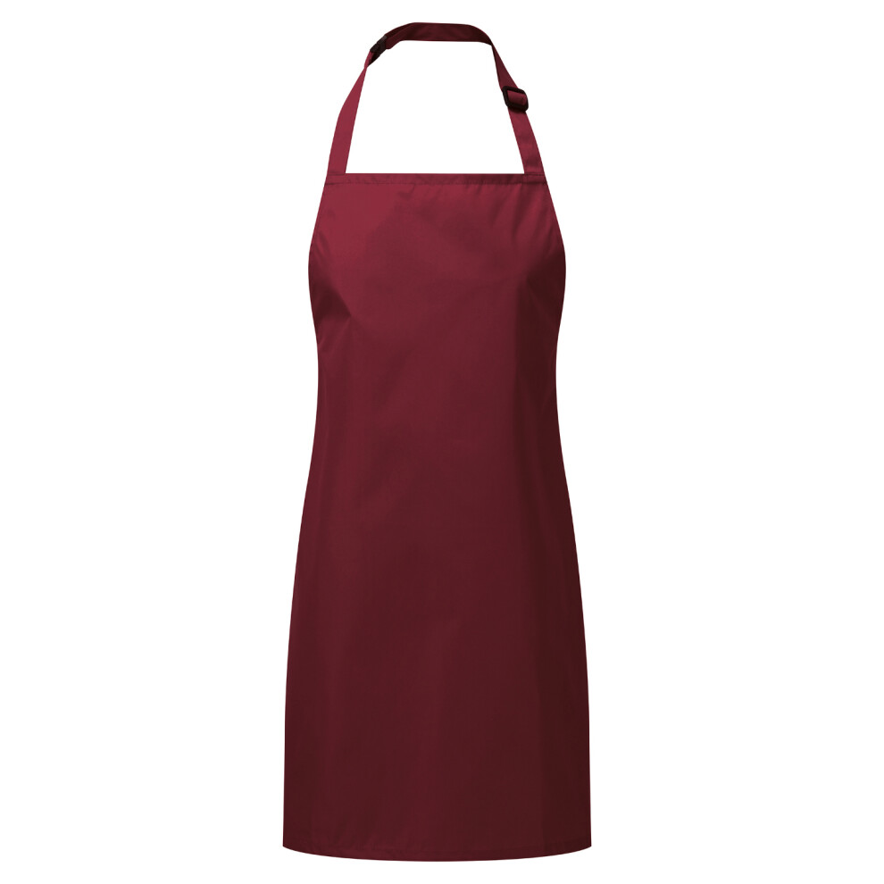 (7-10 Years, Burgundy) Premier Childrens/Kids Waterproof Full Apron