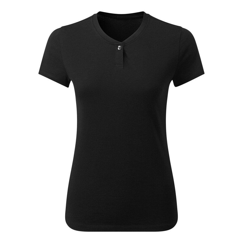 (XS, Black) Premier Womens/Ladies Comis Sustainable T-Shirt