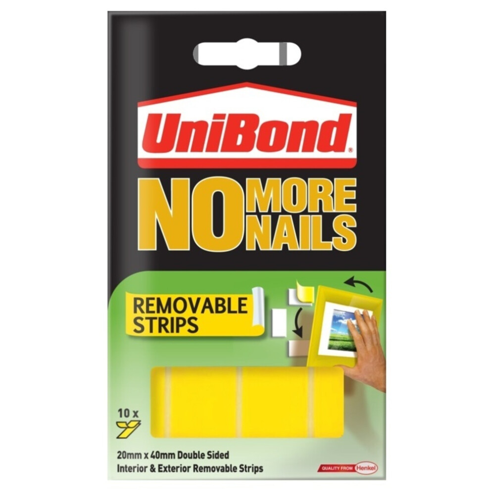 UniBond No More Nails Frame Hangers (Pack of 10)