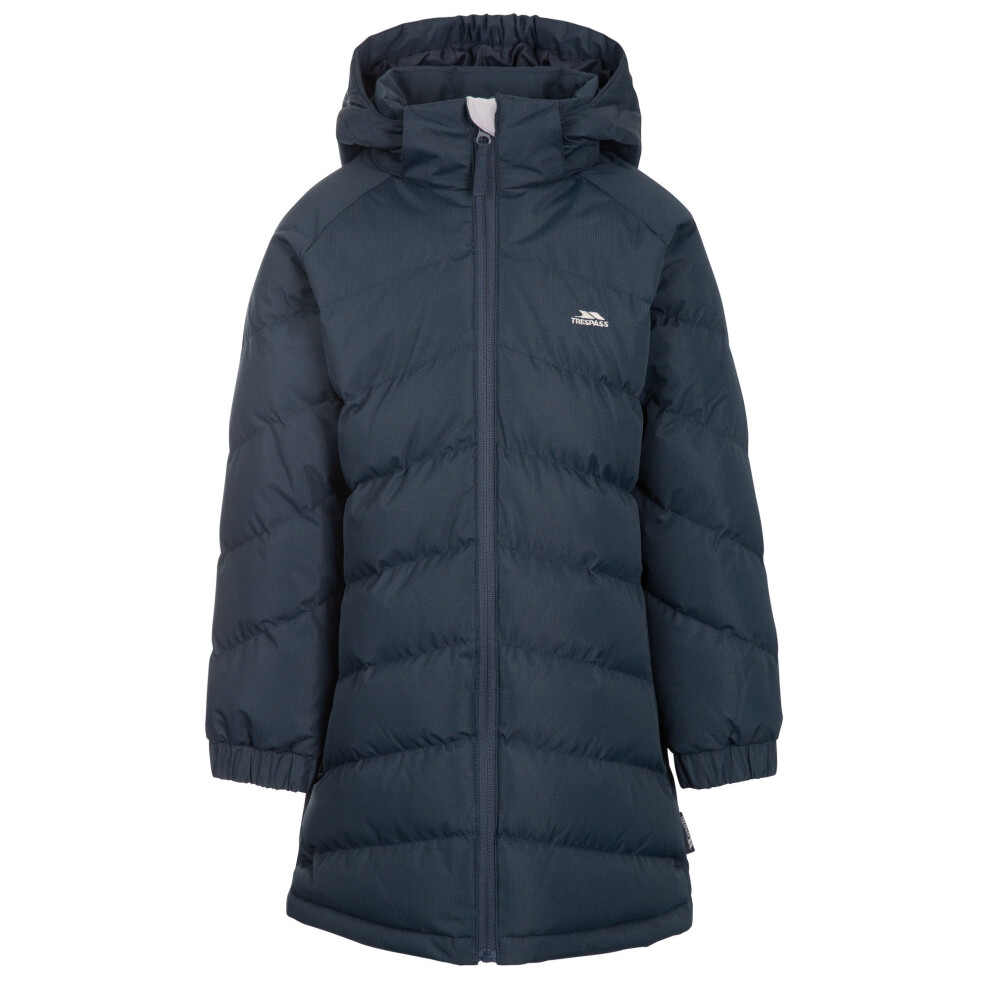 Trespass Girls Faymont Padded Jacket (Navy) - Size 3-4Y - Image 3