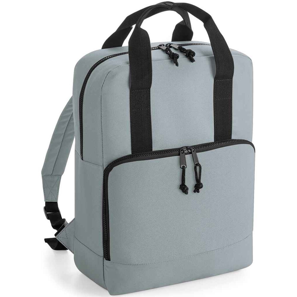 (One Size, Grey) Bagbase Cooler Recycled Backpack