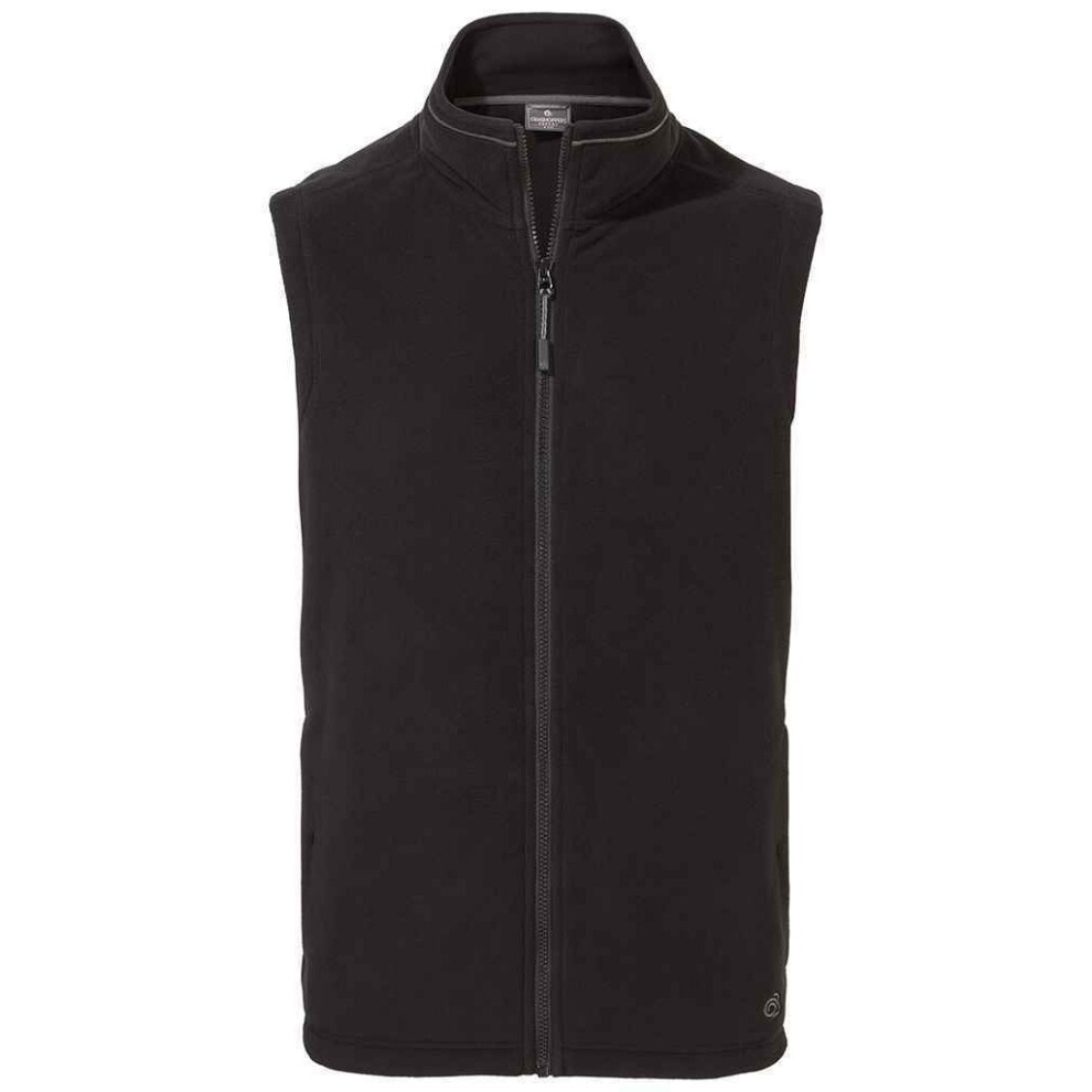 (3XL, Black) Craghoppers Mens Corey Microfleece Body Warmer