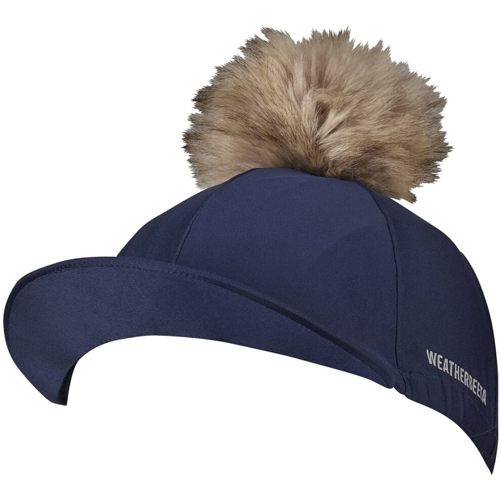 (One Size, Navy) Weatherbeeta Hat Silk