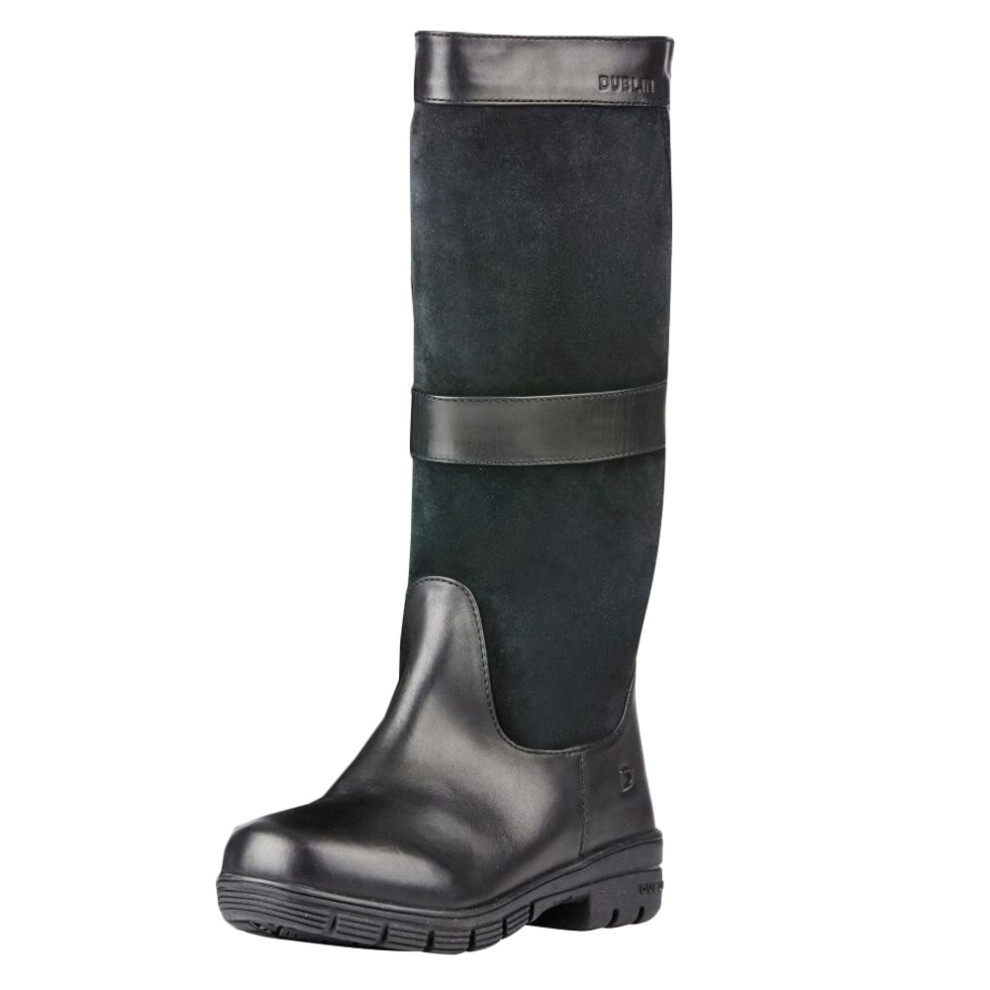 (3 UK, Black) Dublin Womens/Ladies Danman Leather Boots