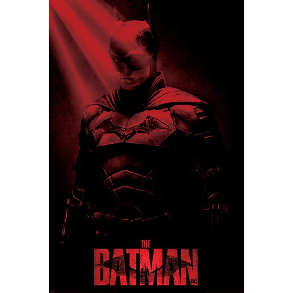 Batman Crepuscular Rays Poster
