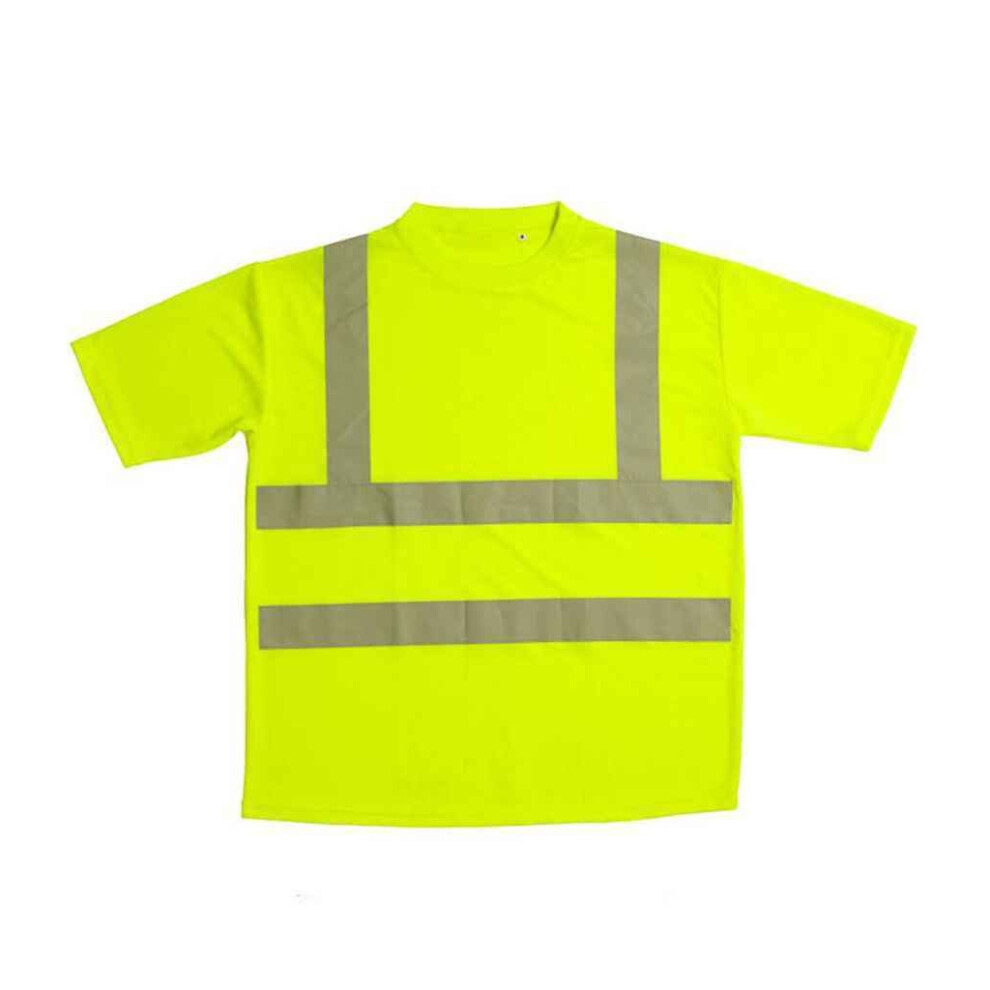 (XS, Fluorescent Yellow) Warrior Unisex Adult Hi-Vis T-Shirt