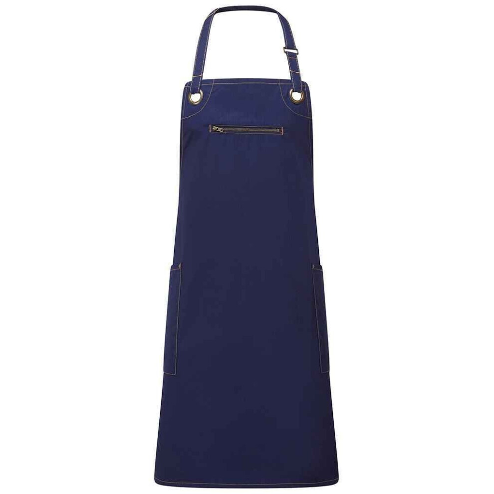 Premier (One Navy/Camel) Barley Recycled Full Apron Size 35
