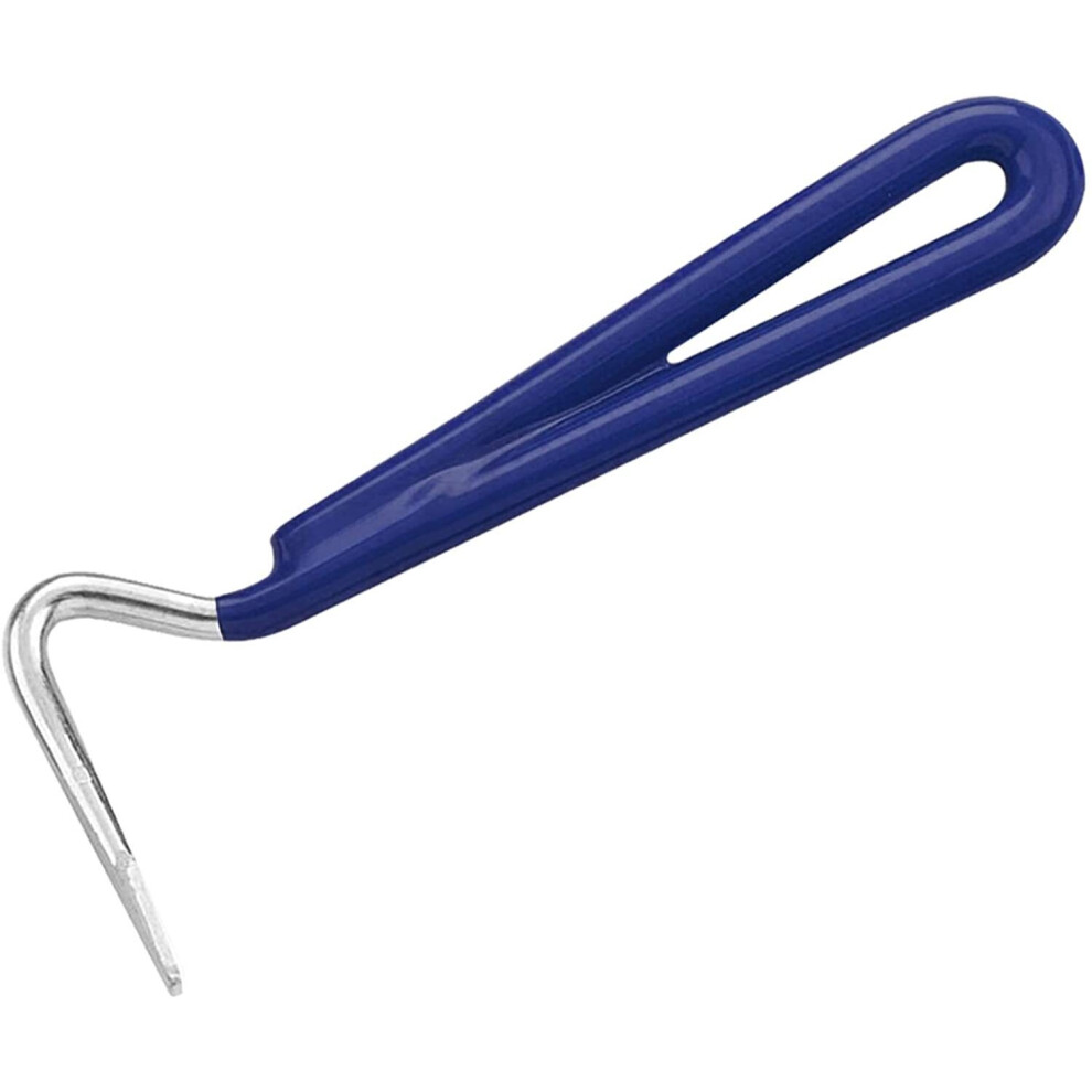 (One Size, Blue) Roma Vinyl Handle Hoof Pick