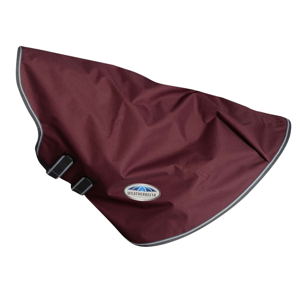 (M, Maroon/Grey/White) Weatherbeeta Comfitec Plus Dynamic II Medium Horse Turnout Neck Cover