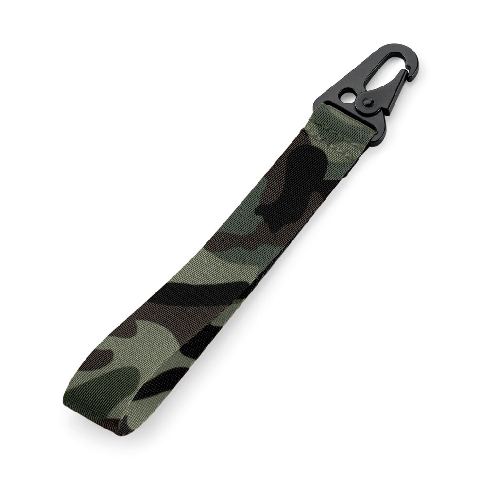 (One Size, Jungle) Bagbase Brandable Camo Key Clip