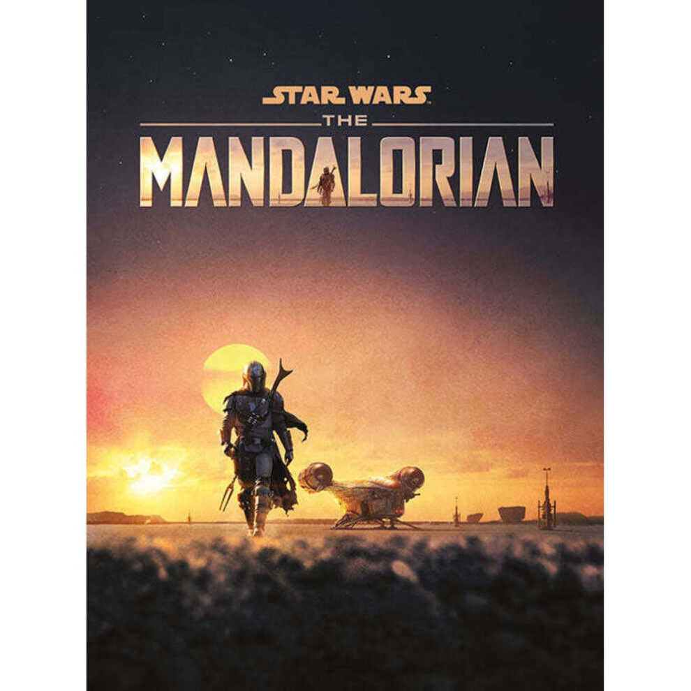 Star Wars: The Mandalorian Dusk Canvas Print