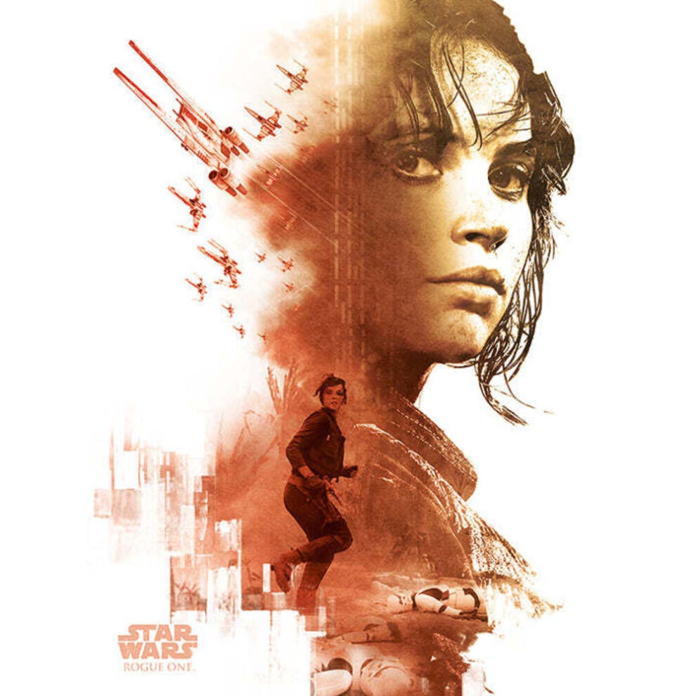 Star Wars: Rogue One Jyn Erso Canvas Print