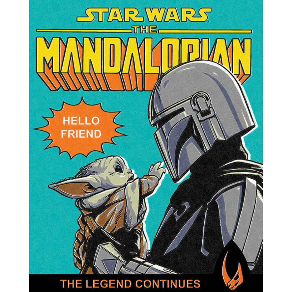 Star Wars: The Mandalorian Hello Friend Canvas Print