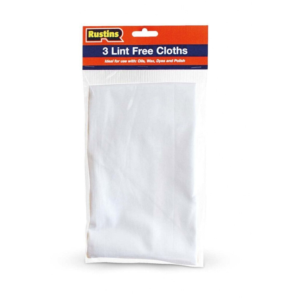 Rustins Cleaning Cloths (Pack of 3)