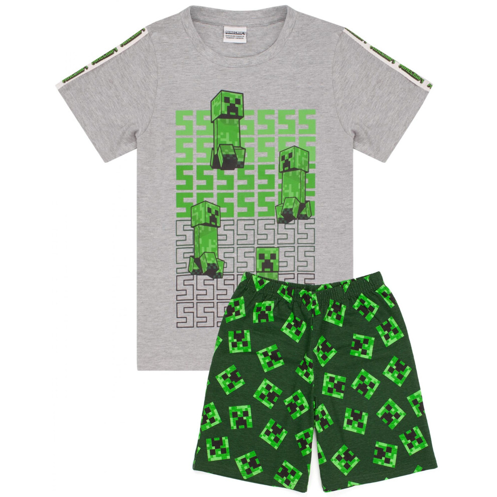 Minecraft Childrens/Kids Short Pyjama Set