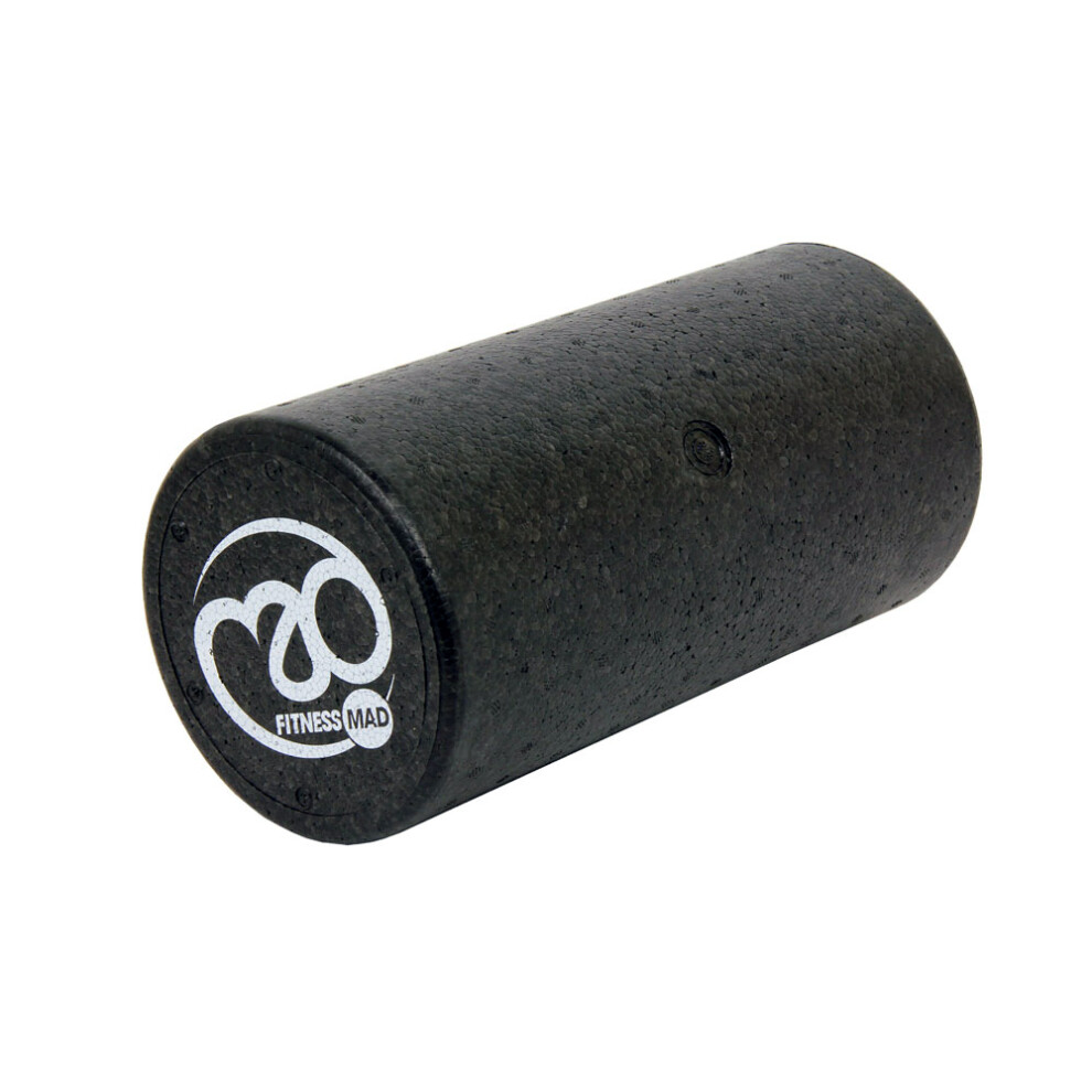 (90cm x 15cm, Black) Fitness Mad Studio Pro Foam Roller