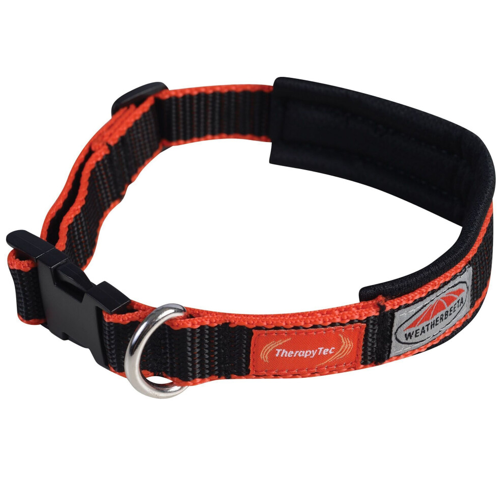 (XS, Black/Red) Weatherbeeta Therapy-Tec Dog Collar