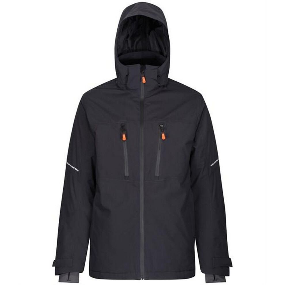 (S, Grey/Black) Regatta Mens X-Pro Marauder III Insulated Jacket