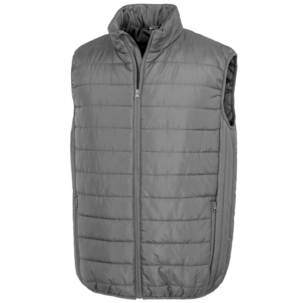 (M, Grey) Result Mens Promo Core Padded Body Warmer