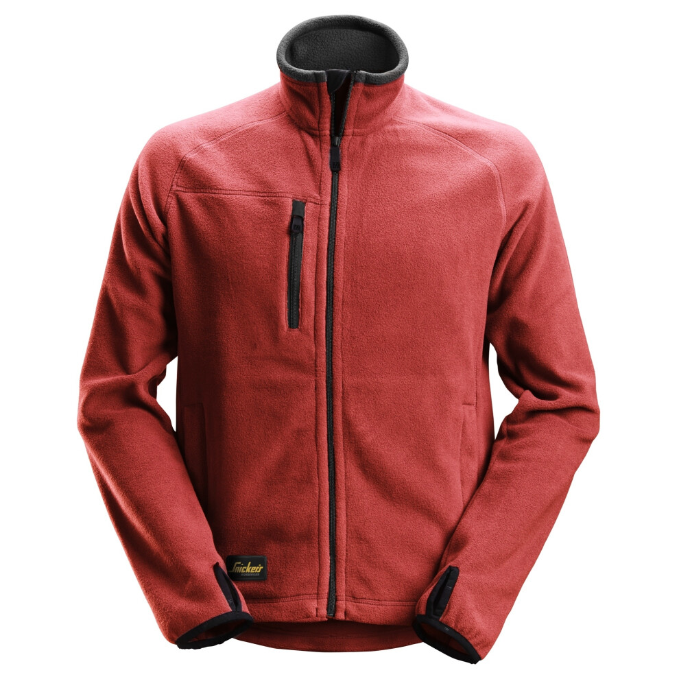 (XXL, Chilli Red) Snickers Mens Polartech Fleece Jacket