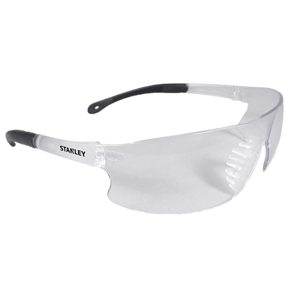 (One Size, Clear) Stanley Unisex Adult Frameless Safety Glasses