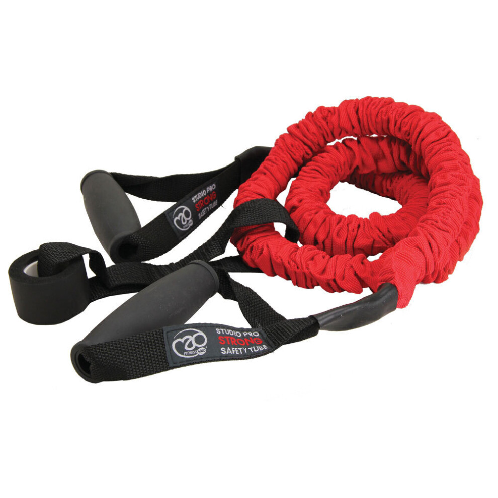 (Strong, Black/Red) Fitness Mad Resistance Band