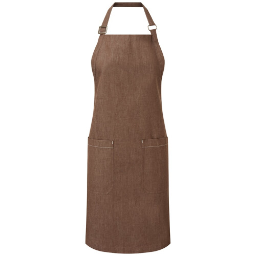 Premier (One Size, Brown Denim) Premier Organic Cotton Full Apron
