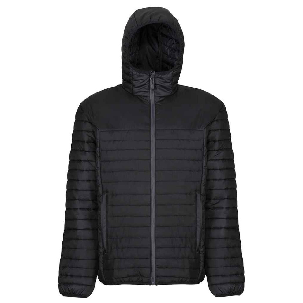 (3XL, Black) Regatta Mens Honestly Made Recycled Thermal Padded Jacket