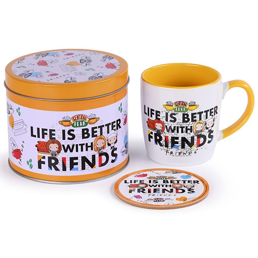 Life Is Better Mug and Coaster Set