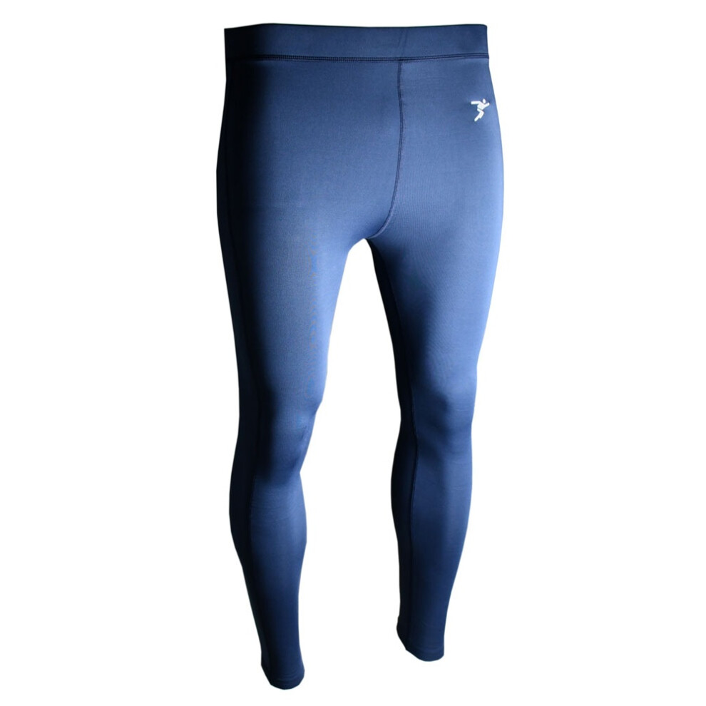 (XS, Navy) Precision Unisex Adult Essential Baselayer Sports Leggings