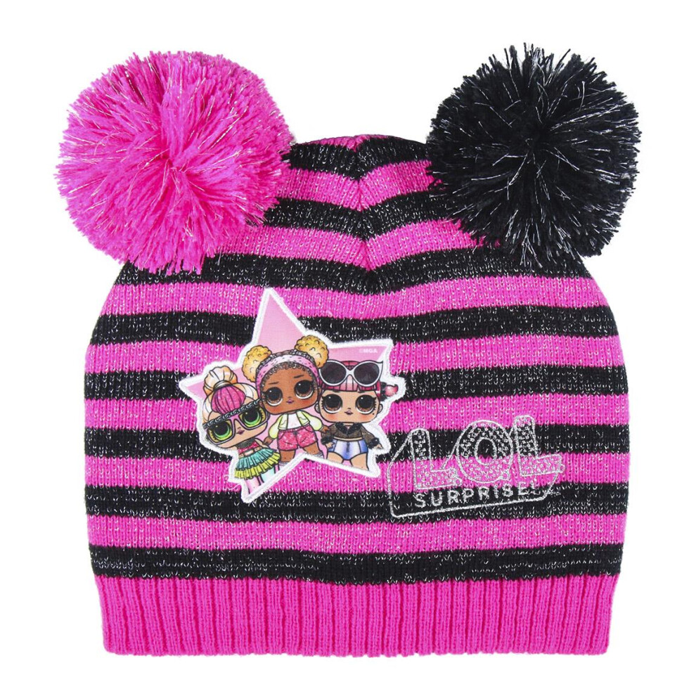 LOL Surprise Girls Double Pom Pom Winter Hat