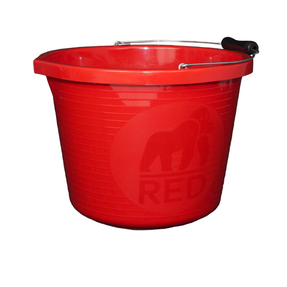 (3 Gallon, Red) Red Gorilla Premium Bucket