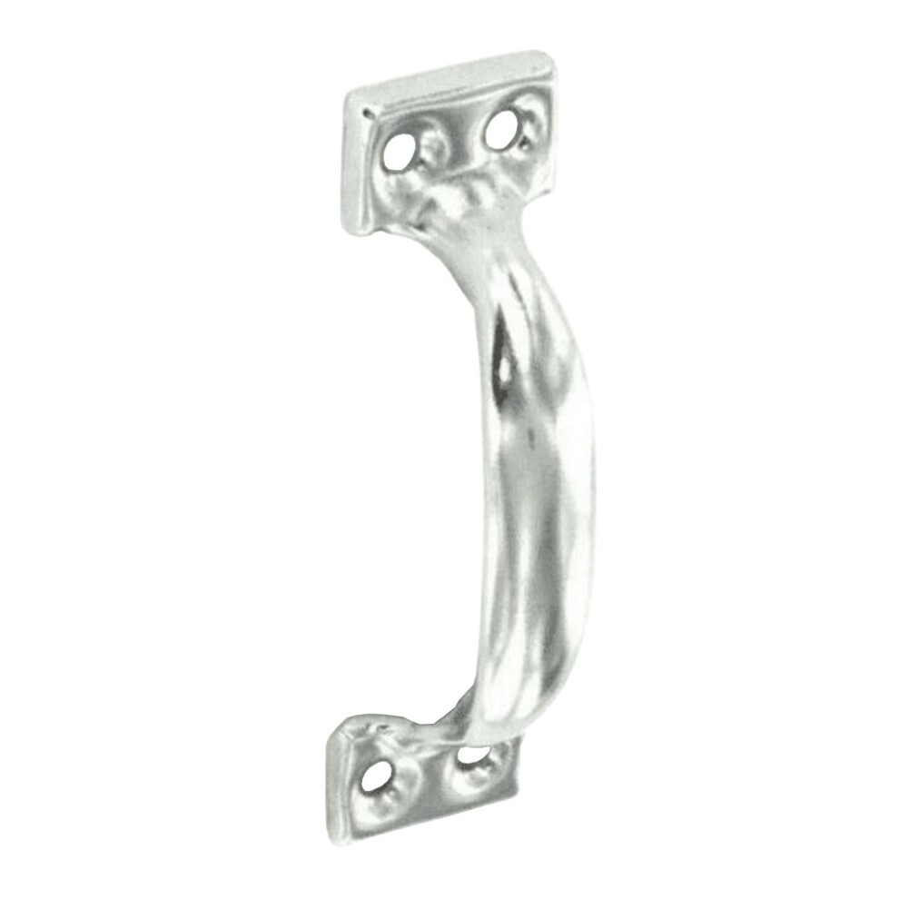 Securit Face Fix Zinc Plated Pull Handles (Pack Of 2) 5059444598418