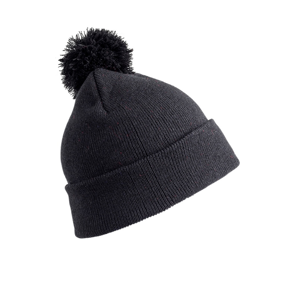 (One Size, Black) Result Core Pom Pom Beanie