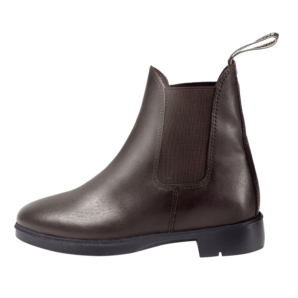 (12.5 Child UK, Brown) Brogini Unisex Childrens Leather Pavia Piccino Jodhpur Paddock Boots