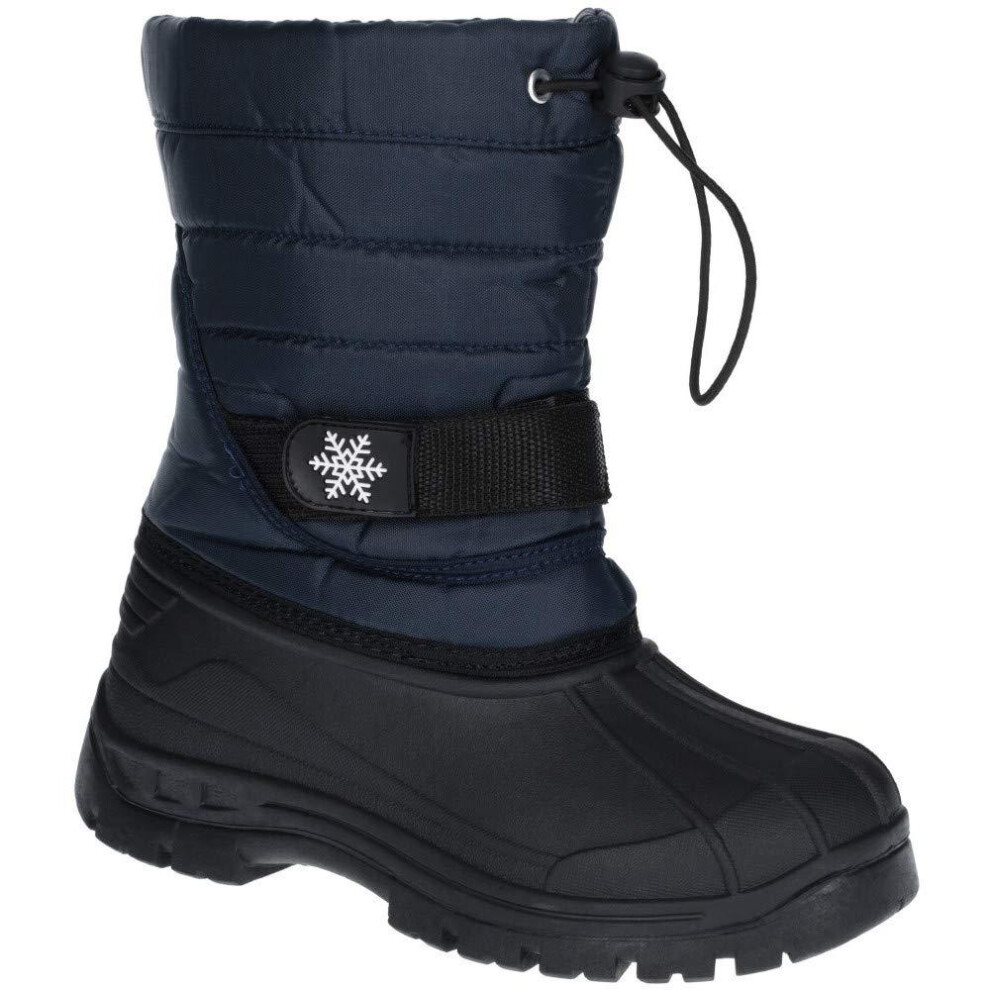 (2.5 UK, Navy) Cotswold Childrens/Kids Icicle Snow Boot