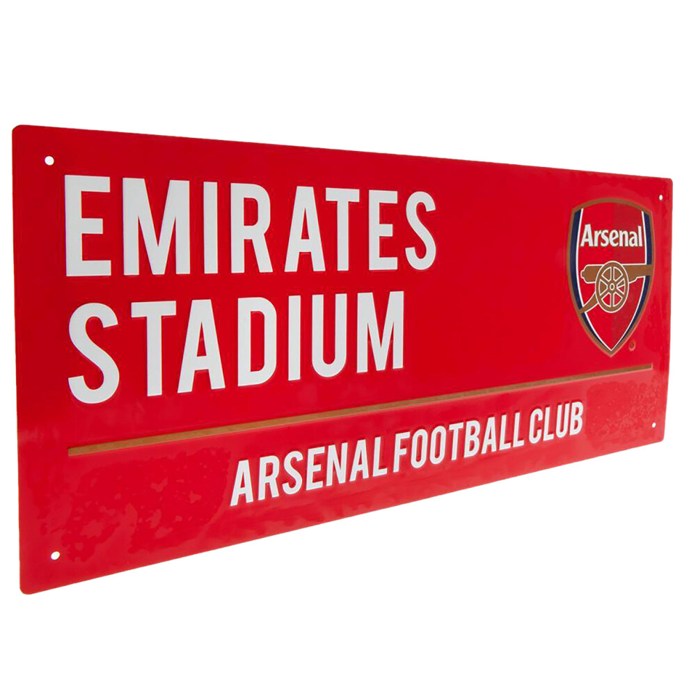 (One Size, Red) Arsenal FC Street Sign