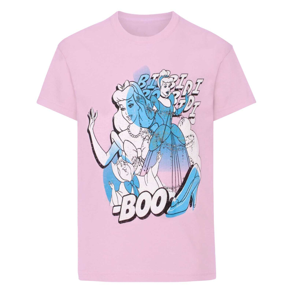 Disney Childrens Girls Cinderella Bibbidi Bobbidi Boo T-Shirt
