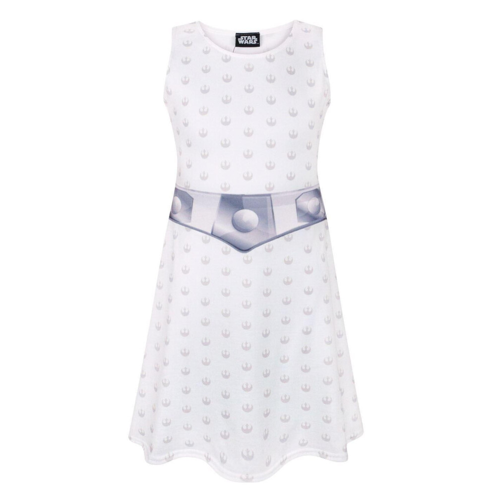 Star Wars Childrens Girls Princess Leia Costume Dress