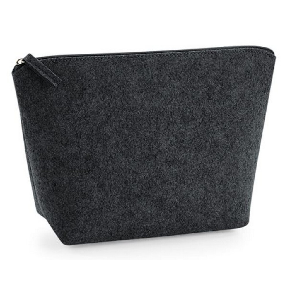 (S, Charcoal Melange) Bagbase Accessory Bag