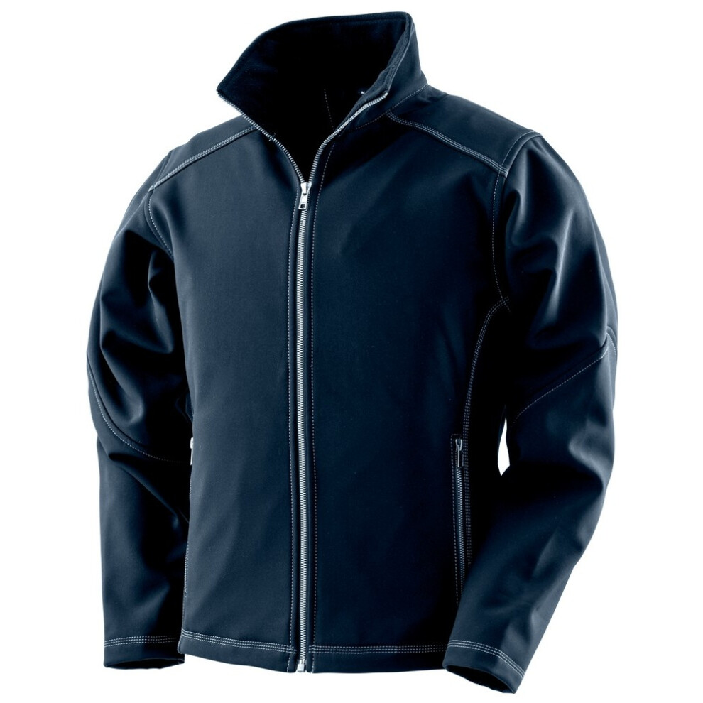 Work Guard Treble Stitch Softshell Jacket