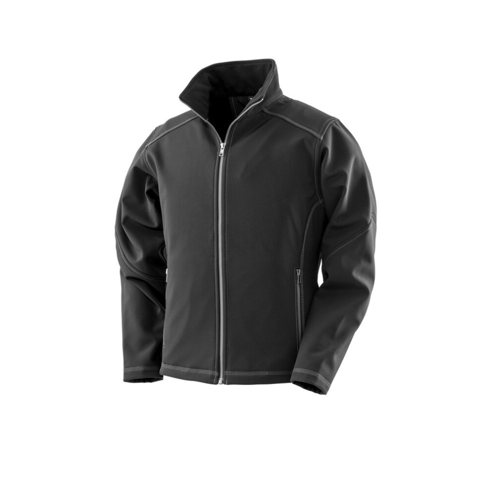 Work Guard Treble Stitch Softshell Jacket