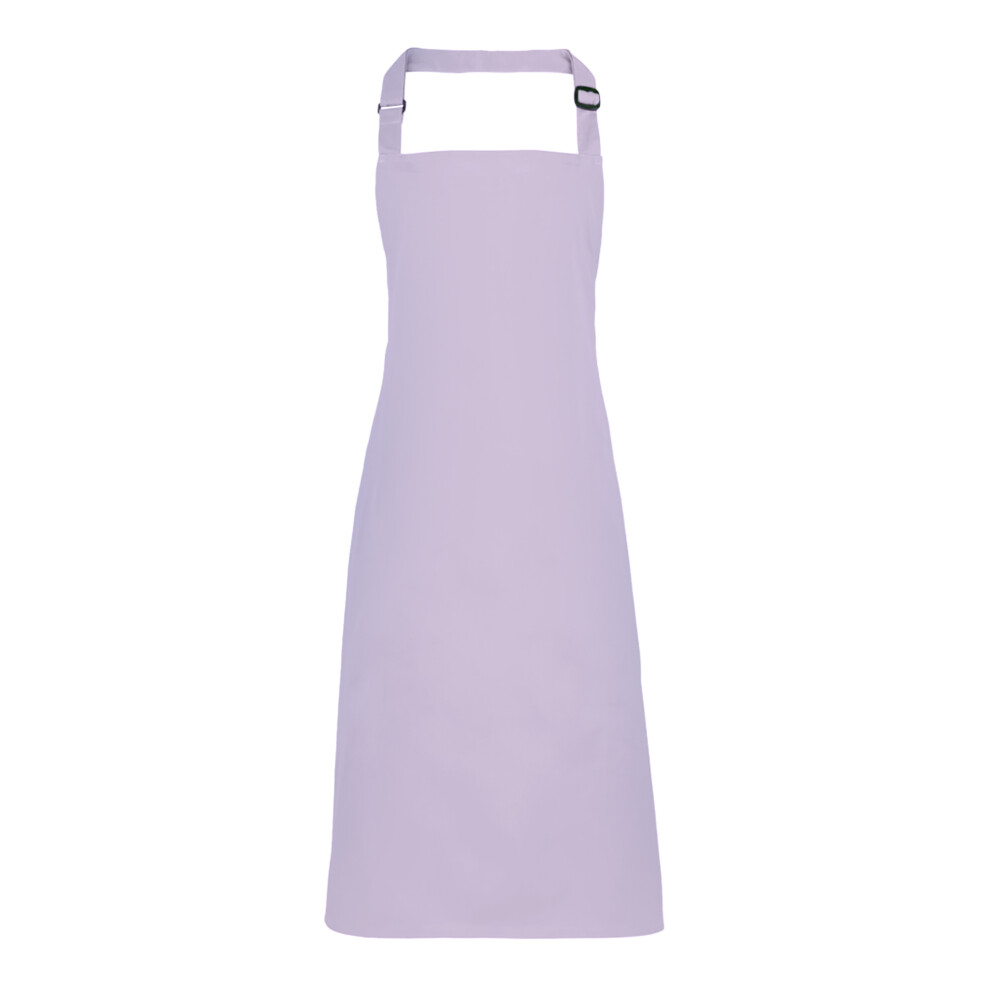 (One Size, Lilac) Premier Colours Bib Apron / Workwear (Pack of 2)