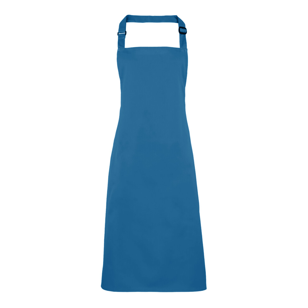 (One Size, Teal) Premier Colours Bib Apron / Workwear (Pack of 2)