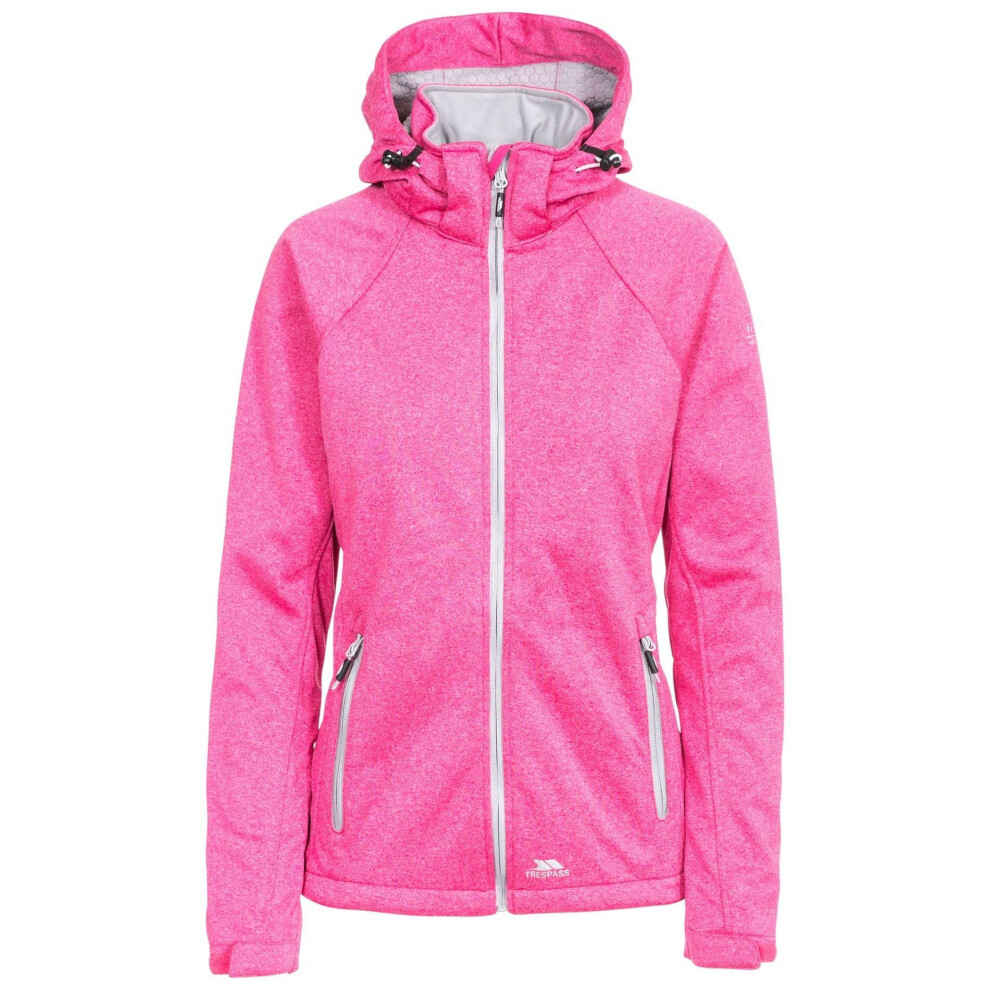 Trespass (Xxs, Lady Marl) / Angela Softshell Jacket Women's Pink