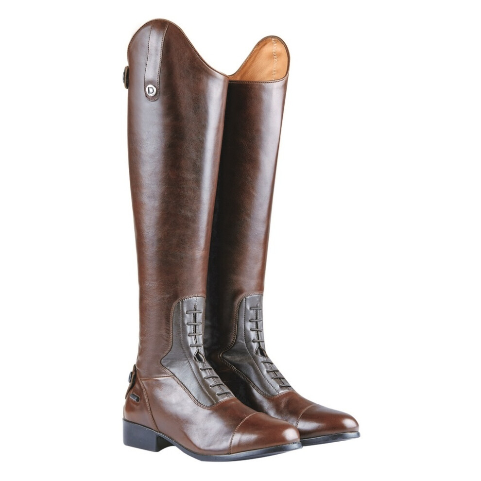 (5 UK Regular Regular, Brown) Dublin Womens/Ladies Galtymore Tall Leather Field Boots