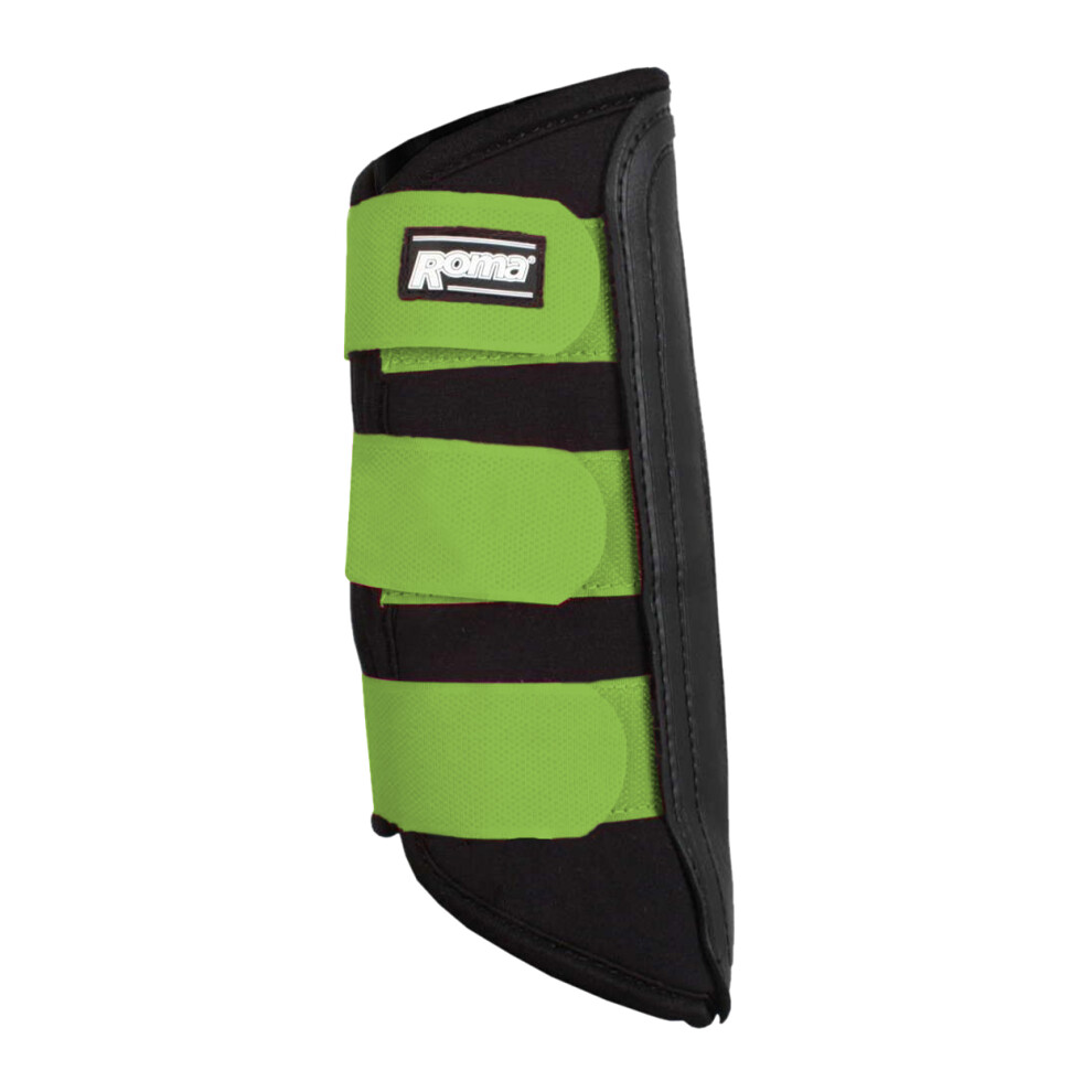 (Cob, Black/Green) Roma Neoprene Brushing Boots