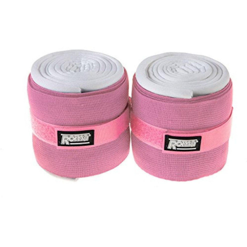 (One Size, Pink) Roma Support Bandages (Pack Of 2)